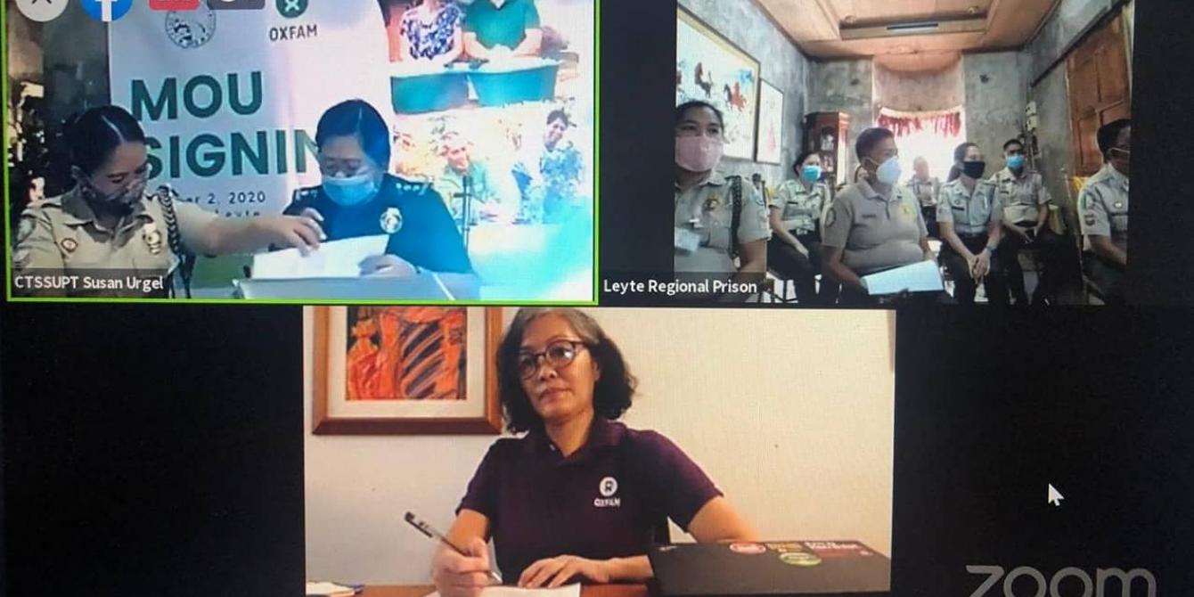 Online MOA signing via